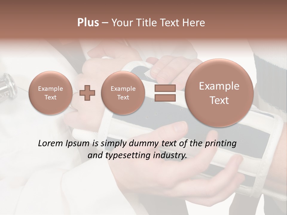 Impairment Emergency Orthopaedic PowerPoint Template
