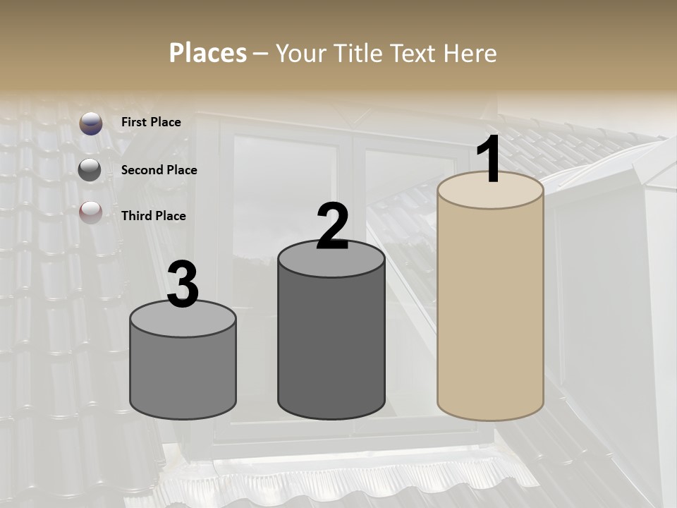 Glass Texture Wooden PowerPoint Template
