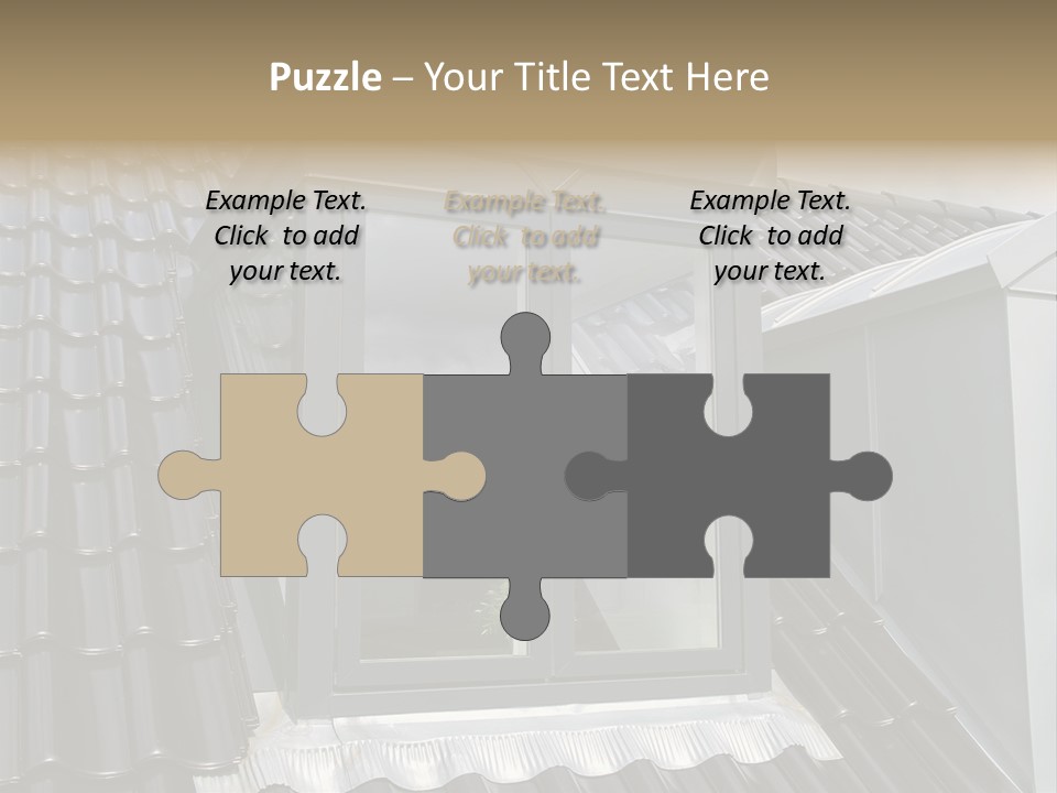 Glass Texture Wooden PowerPoint Template