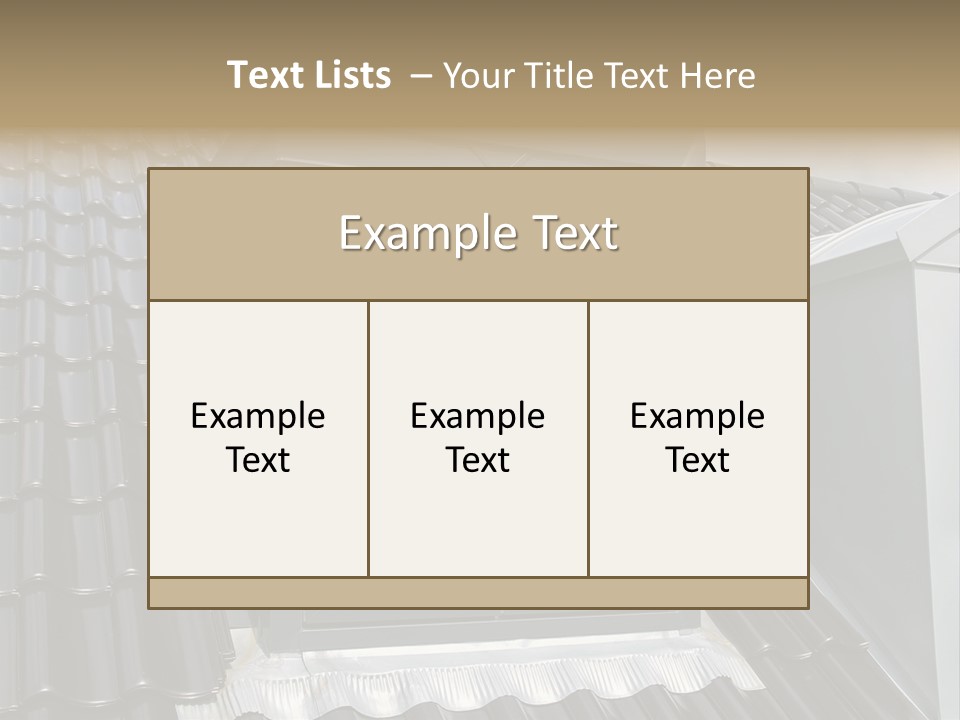 Glass Texture Wooden PowerPoint Template