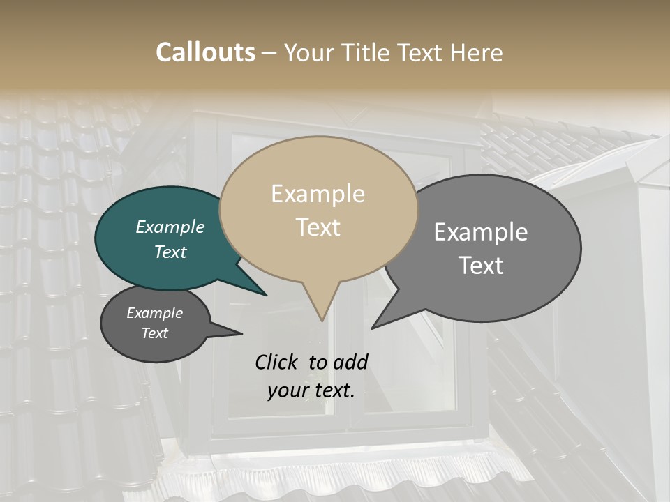 Glass Texture Wooden PowerPoint Template