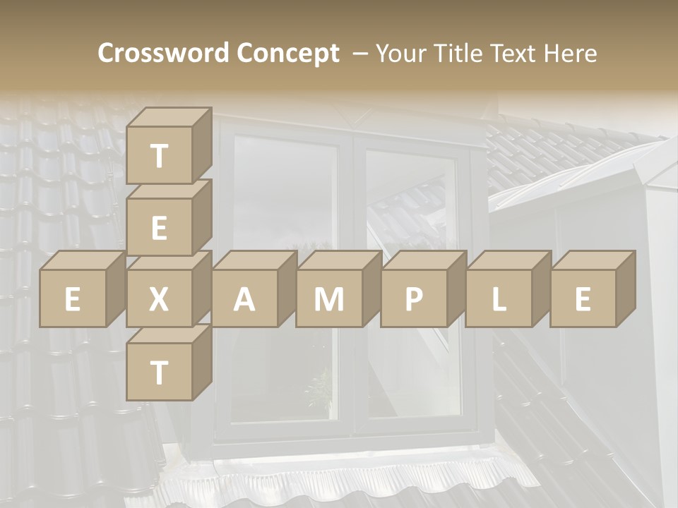 Glass Texture Wooden PowerPoint Template