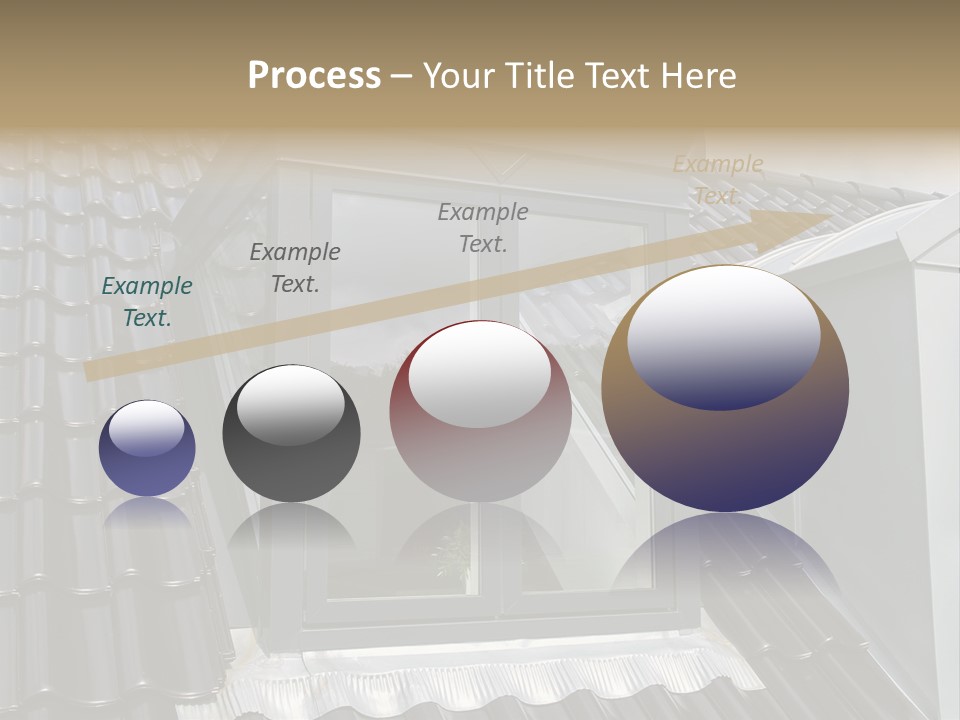 Glass Texture Wooden PowerPoint Template