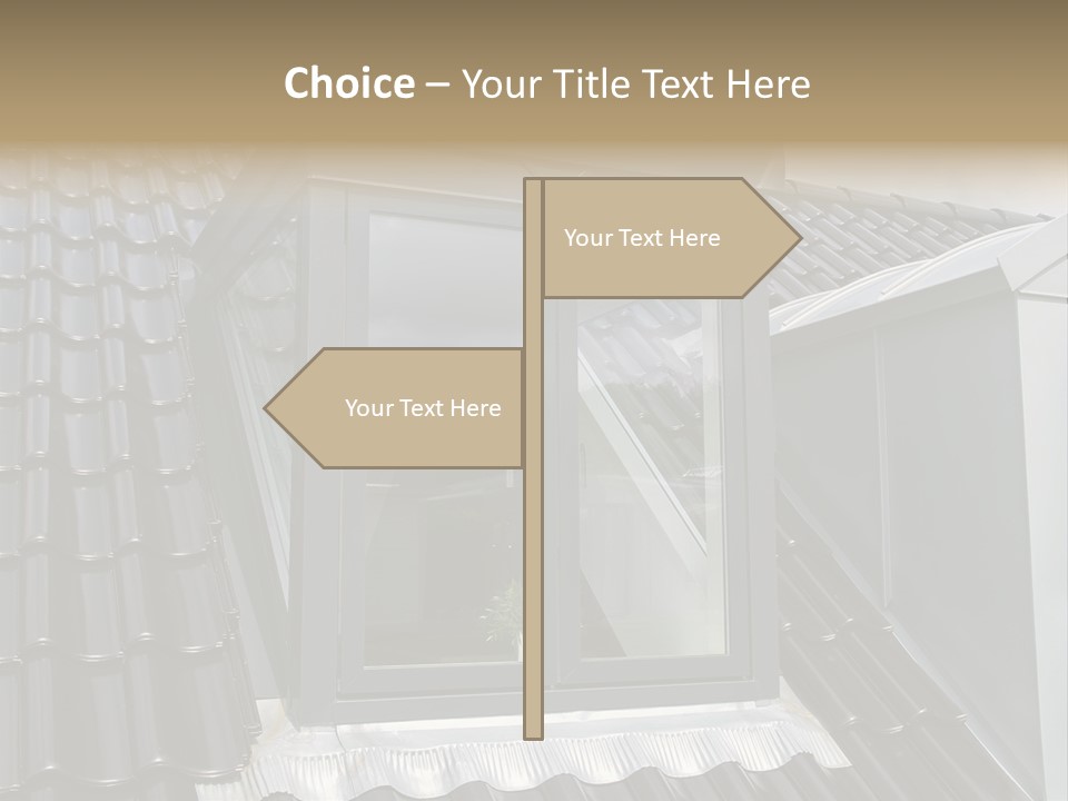 Glass Texture Wooden PowerPoint Template