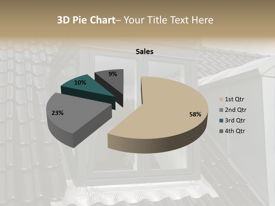 Glass Texture Wooden PowerPoint Template