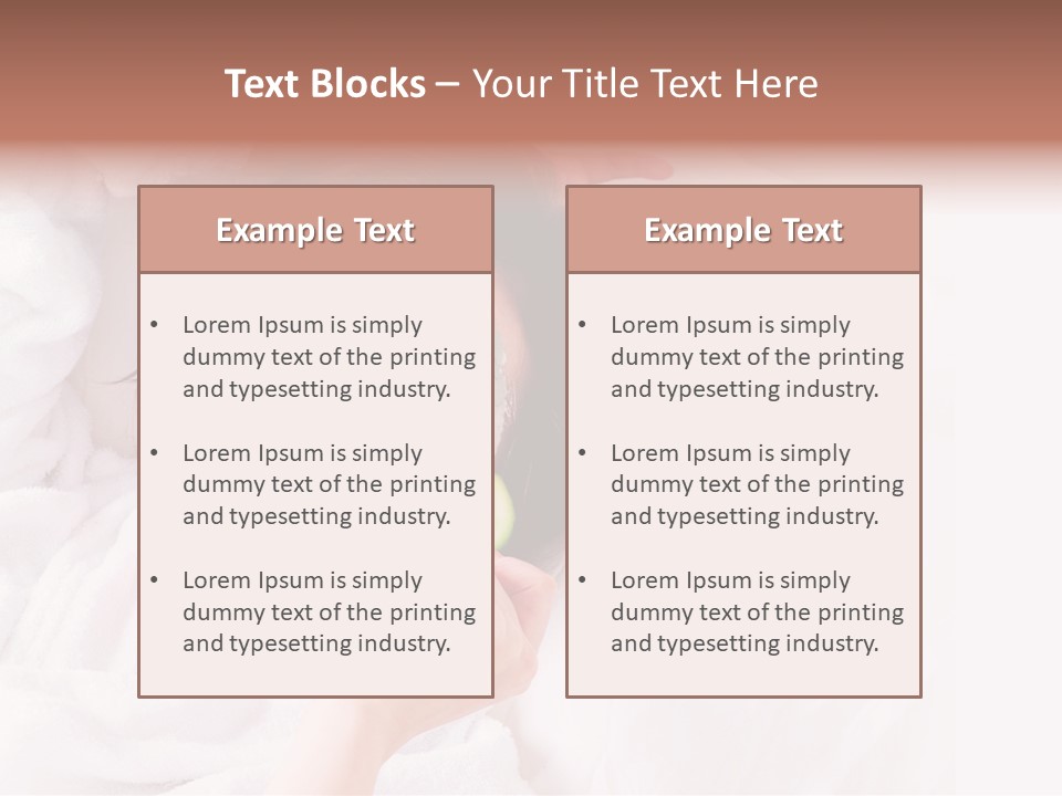 Beauty White Attractive PowerPoint Template