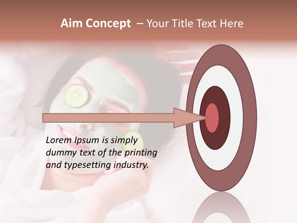 Beauty White Attractive PowerPoint Template