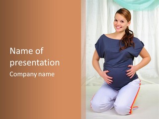 Pilates Pregnancy Care PowerPoint Template