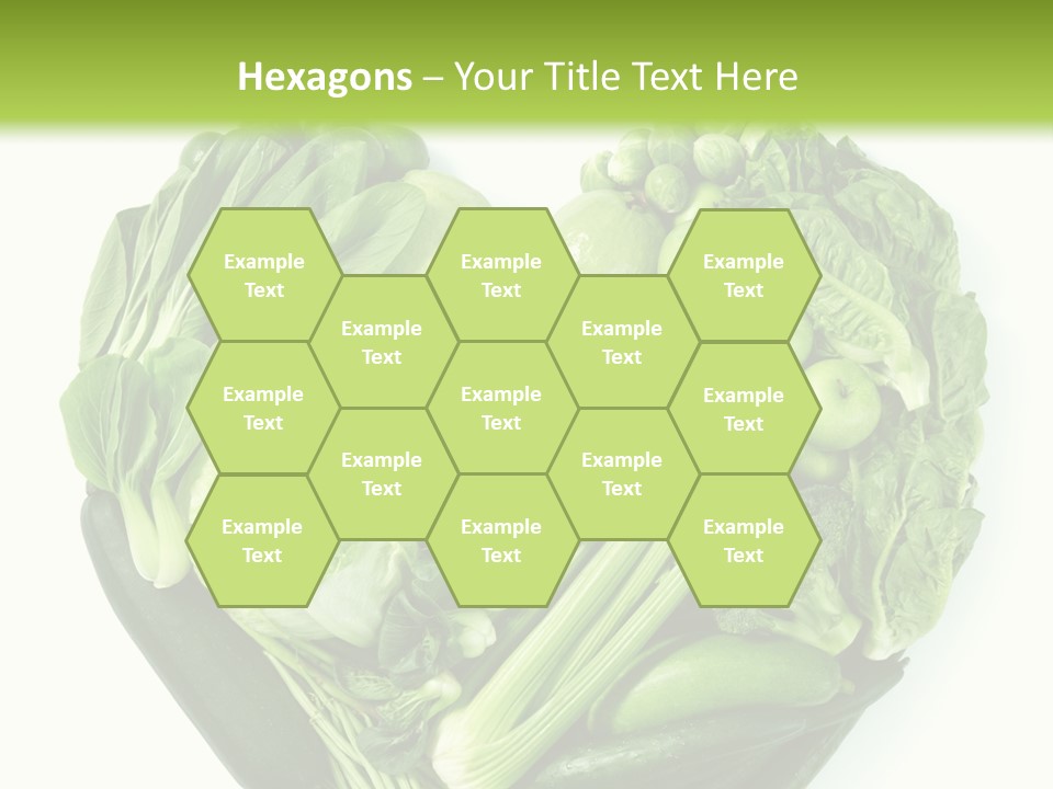 Pea Sprout Fruit PowerPoint Template