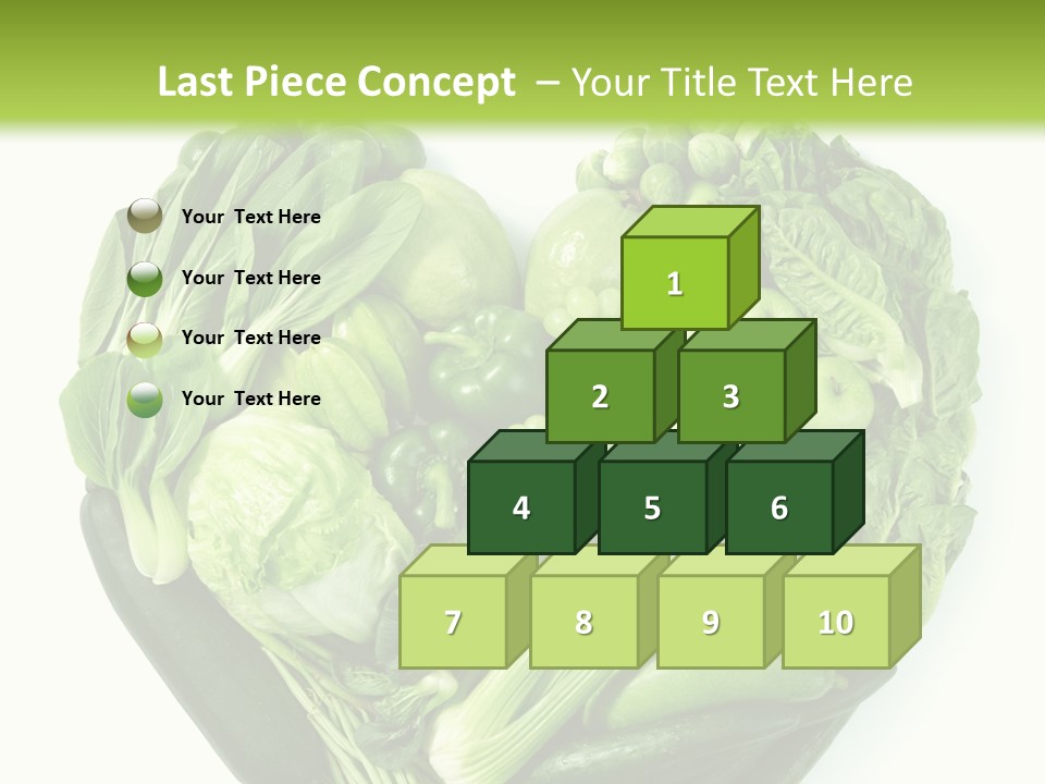 Pea Sprout Fruit PowerPoint Template