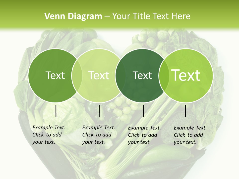 Pea Sprout Fruit PowerPoint Template