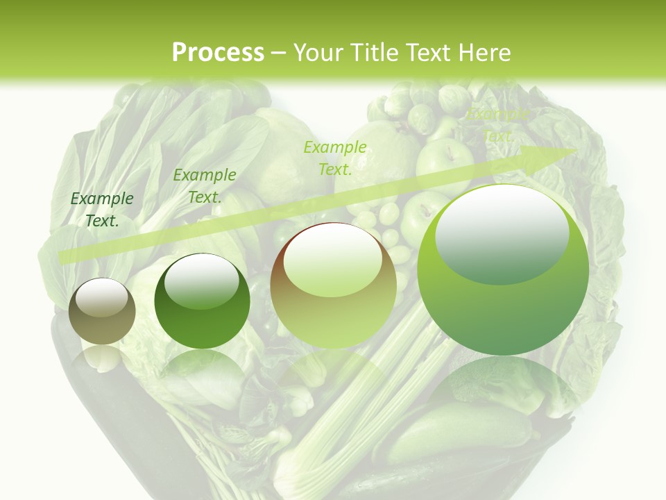 Pea Sprout Fruit PowerPoint Template