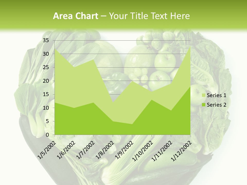 Pea Sprout Fruit PowerPoint Template