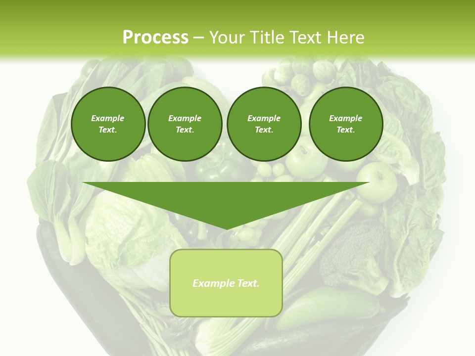 Pea Sprout Fruit PowerPoint Template