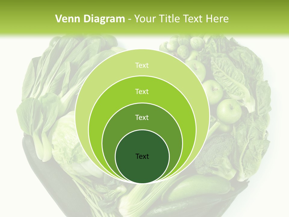 Pea Sprout Fruit PowerPoint Template