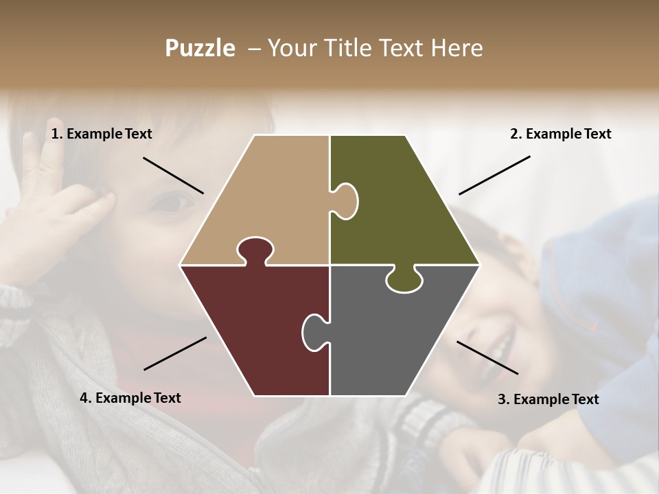 Enjoy Caucasian Horizontal PowerPoint Template