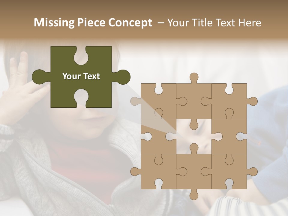 Enjoy Caucasian Horizontal PowerPoint Template