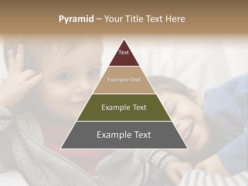 Enjoy Caucasian Horizontal PowerPoint Template