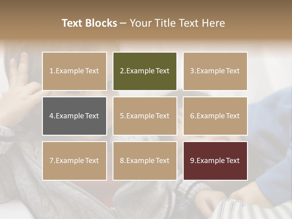 Enjoy Caucasian Horizontal PowerPoint Template