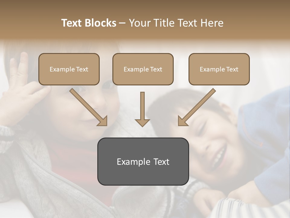 Enjoy Caucasian Horizontal PowerPoint Template