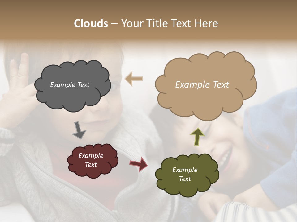 Enjoy Caucasian Horizontal PowerPoint Template