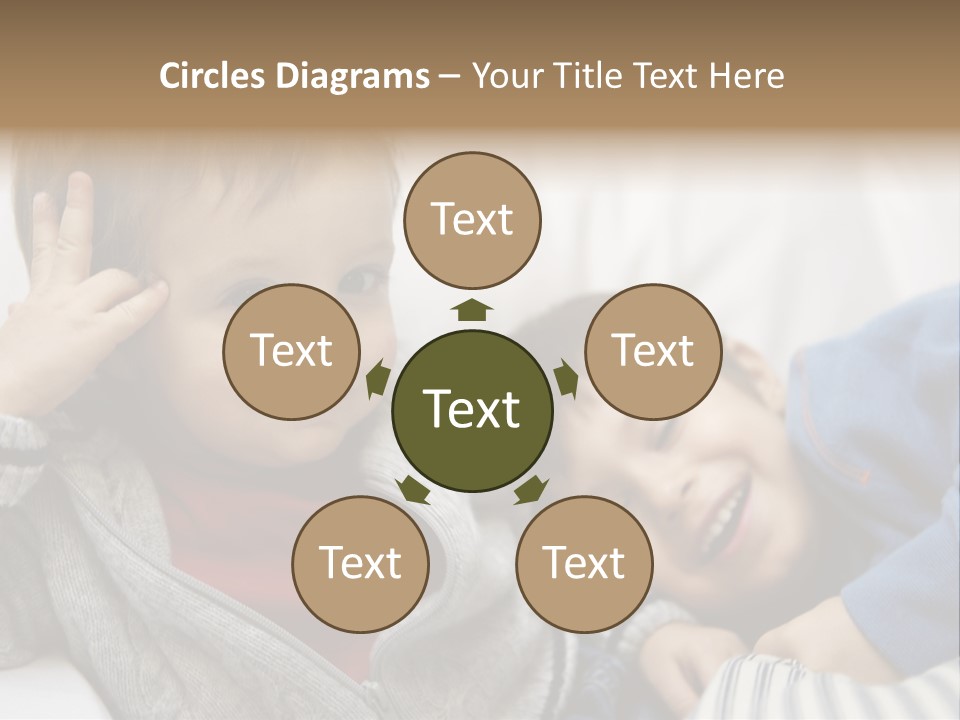 Enjoy Caucasian Horizontal PowerPoint Template