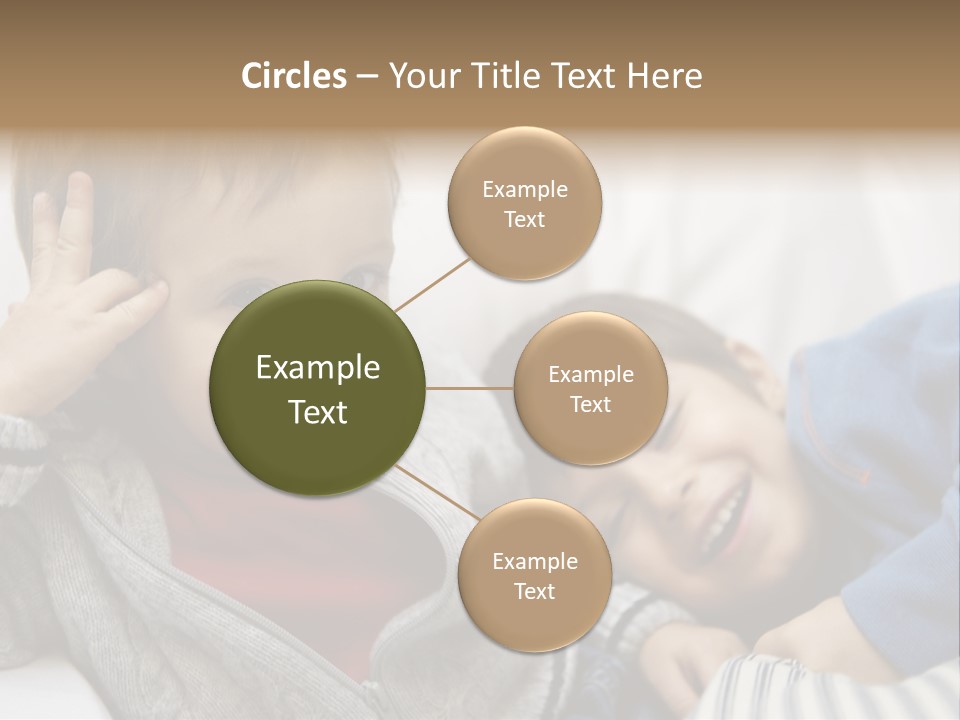 Enjoy Caucasian Horizontal PowerPoint Template