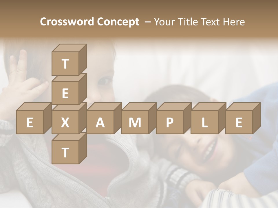 Enjoy Caucasian Horizontal PowerPoint Template