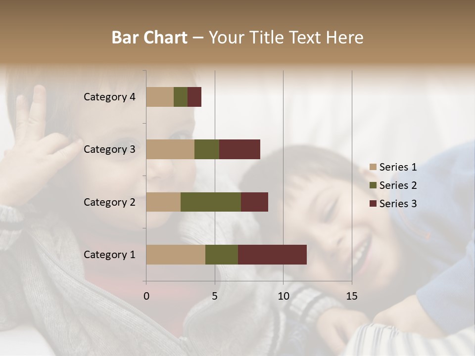 Enjoy Caucasian Horizontal PowerPoint Template