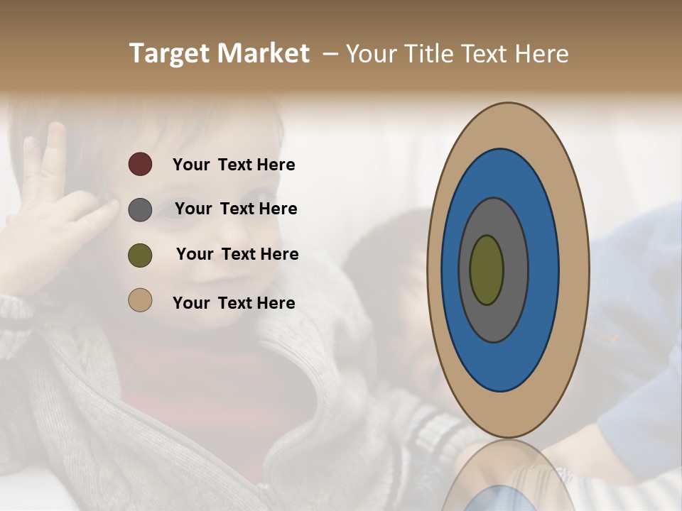 Enjoy Caucasian Horizontal PowerPoint Template