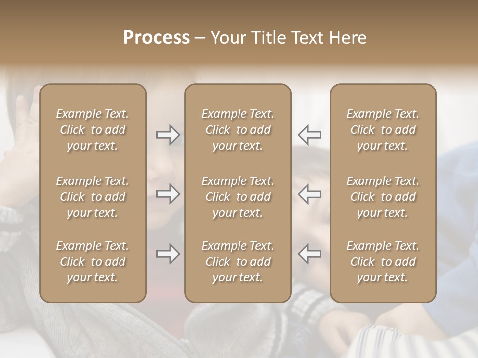 Enjoy Caucasian Horizontal PowerPoint Template