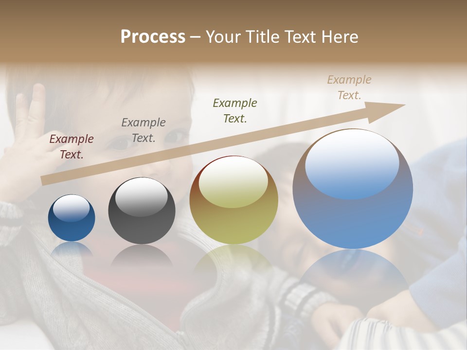 Enjoy Caucasian Horizontal PowerPoint Template
