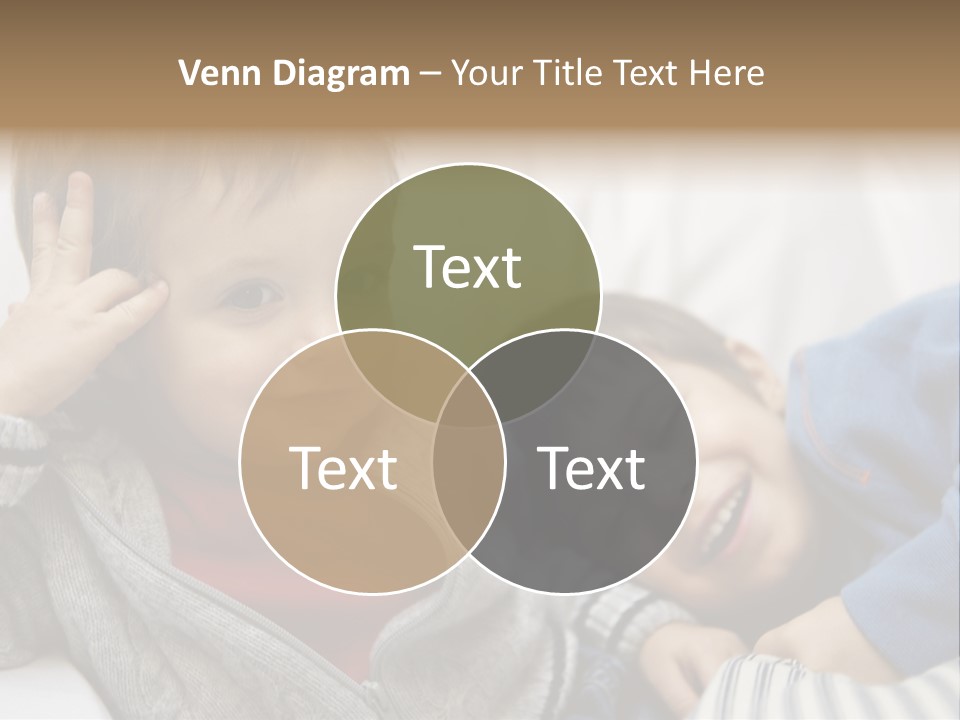 Enjoy Caucasian Horizontal PowerPoint Template