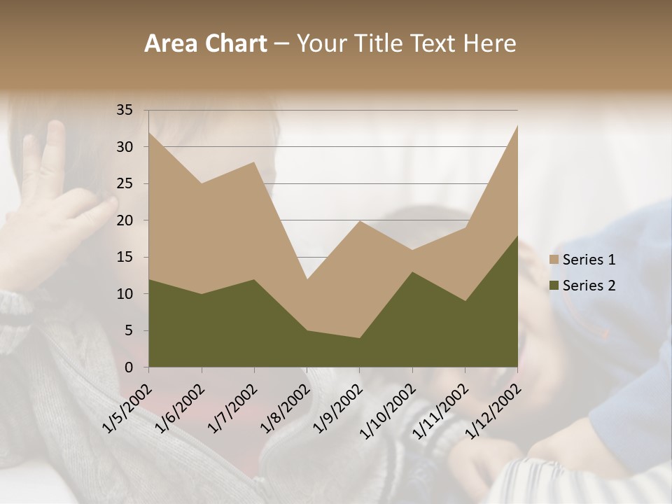 Enjoy Caucasian Horizontal PowerPoint Template