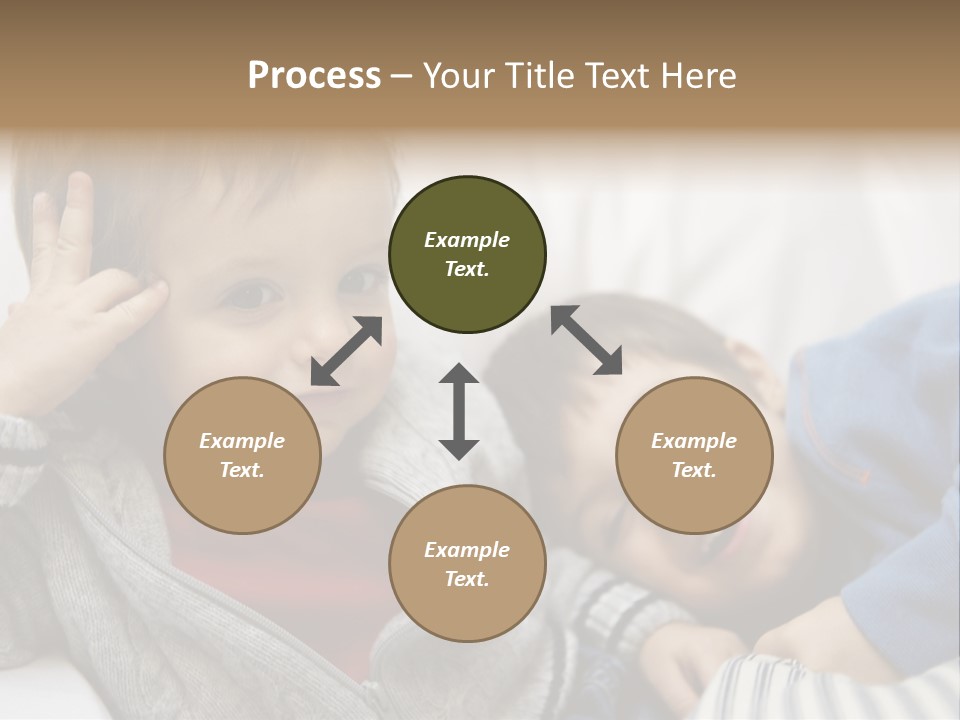 Enjoy Caucasian Horizontal PowerPoint Template