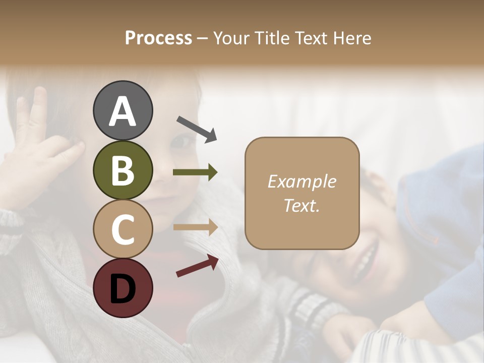 Enjoy Caucasian Horizontal PowerPoint Template