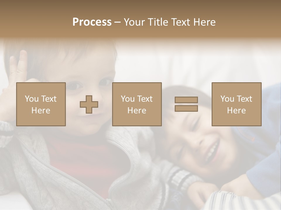 Enjoy Caucasian Horizontal PowerPoint Template