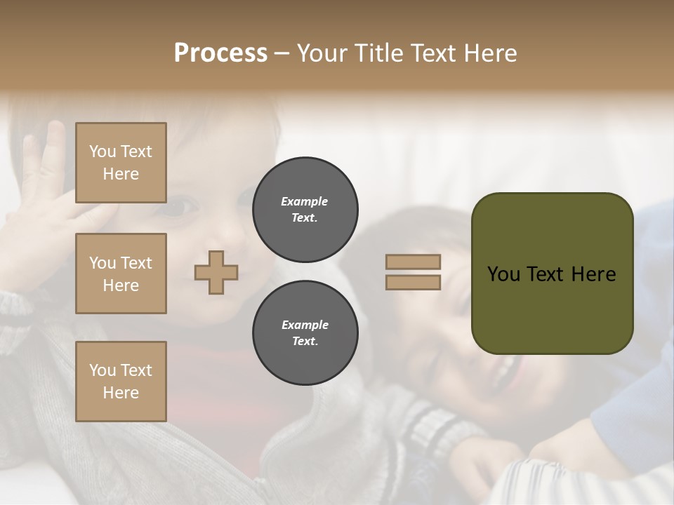 Enjoy Caucasian Horizontal PowerPoint Template