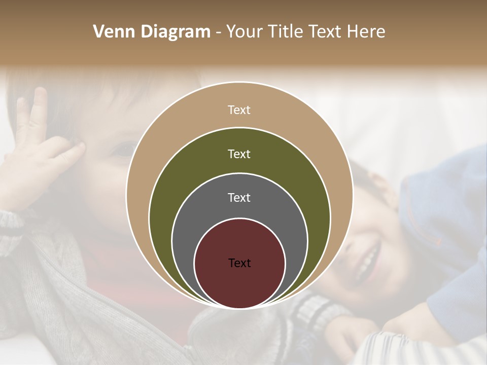Enjoy Caucasian Horizontal PowerPoint Template