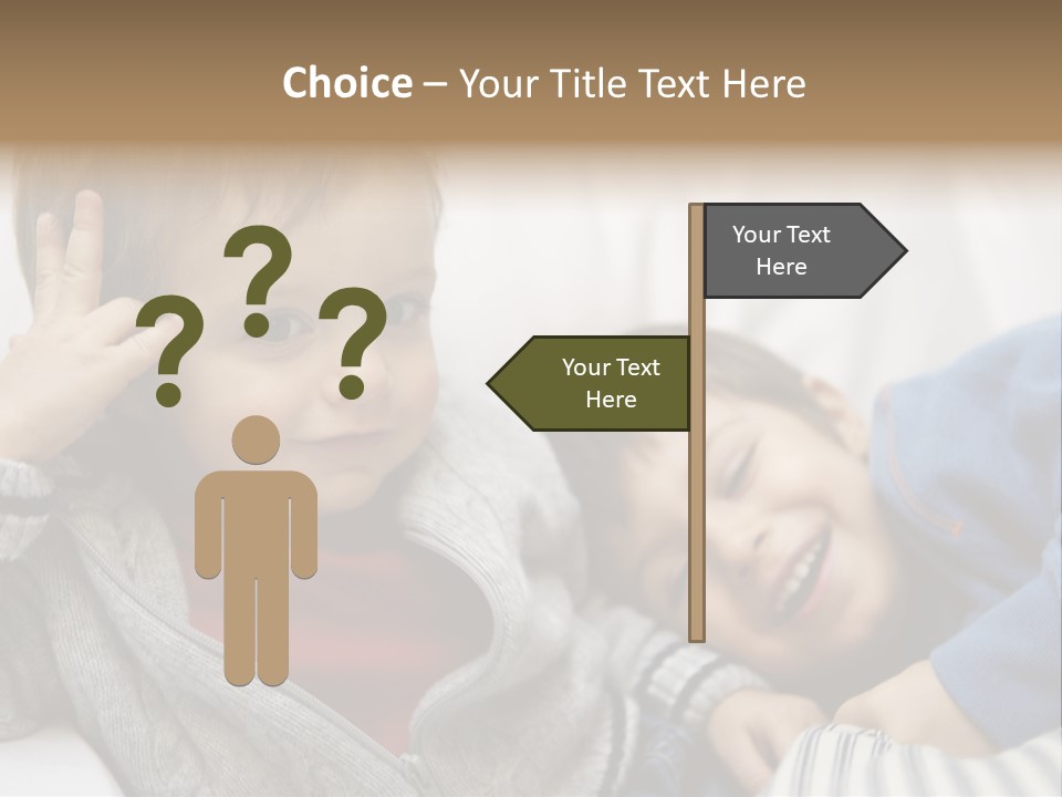 Enjoy Caucasian Horizontal PowerPoint Template