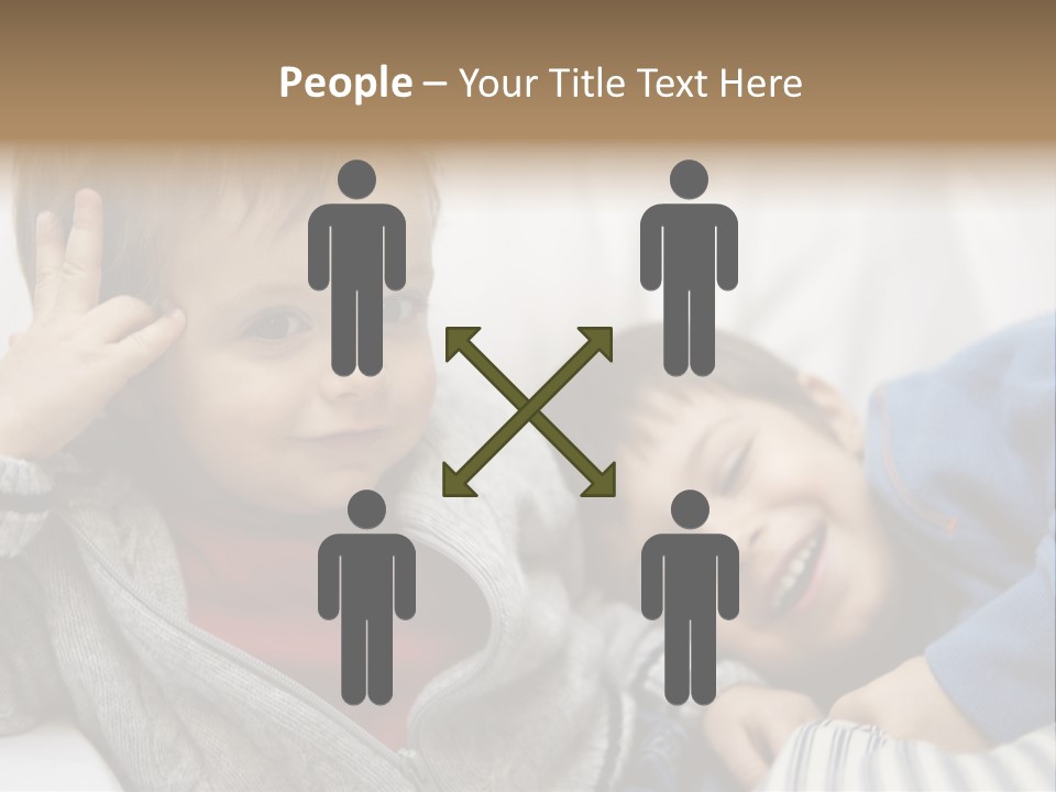 Enjoy Caucasian Horizontal PowerPoint Template