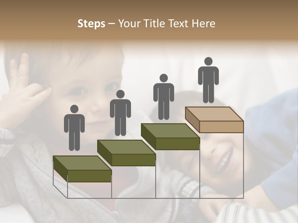 Enjoy Caucasian Horizontal PowerPoint Template