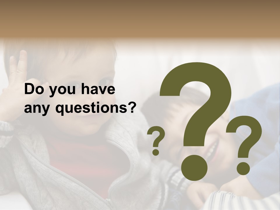 Enjoy Caucasian Horizontal PowerPoint Template