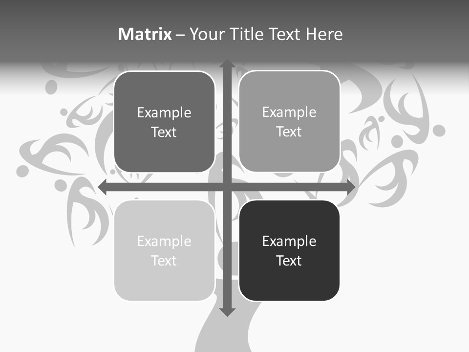 Genealogical Community Ancestor Chart PowerPoint Template