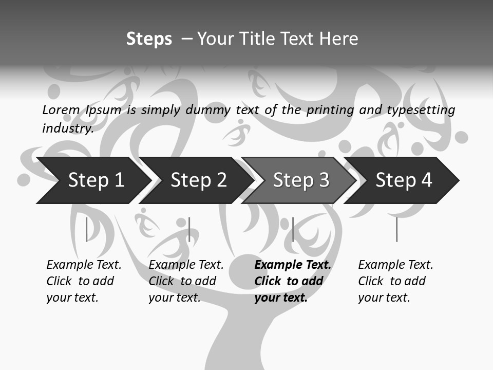 Genealogical Community Ancestor Chart PowerPoint Template
