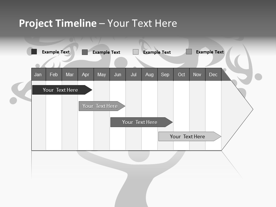 Genealogical Community Ancestor Chart PowerPoint Template