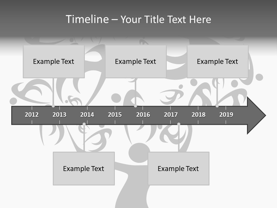Genealogical Community Ancestor Chart PowerPoint Template