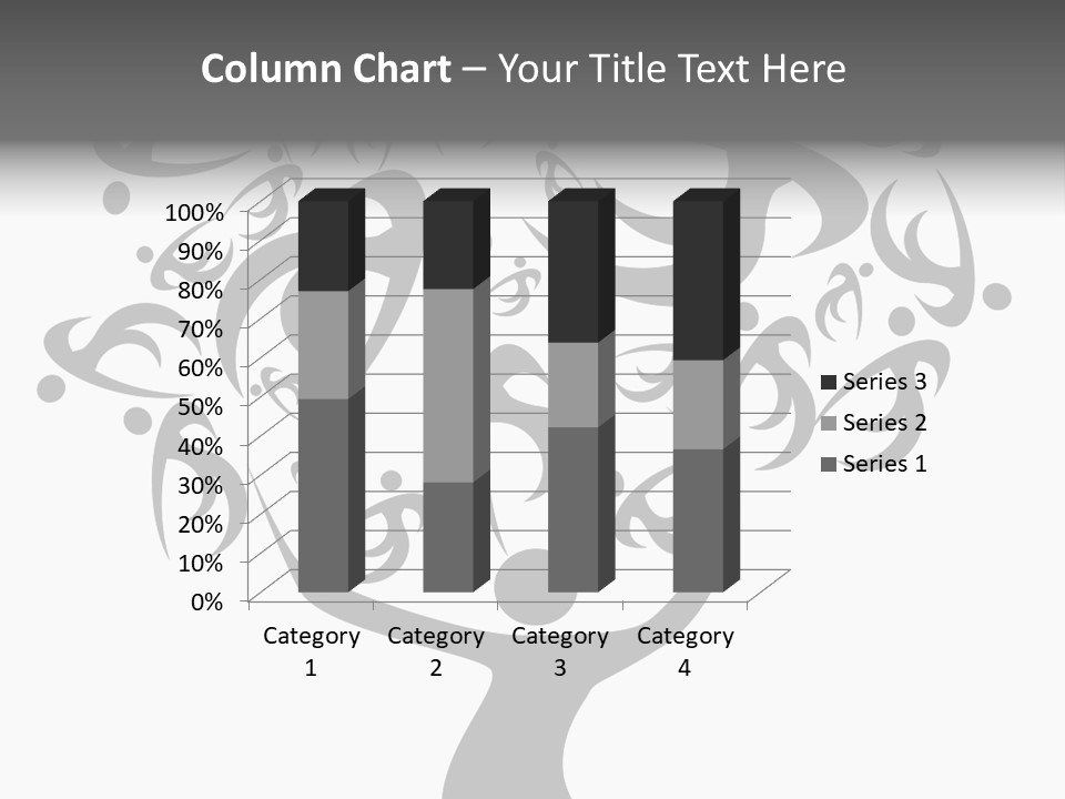 Genealogical Community Ancestor Chart PowerPoint Template