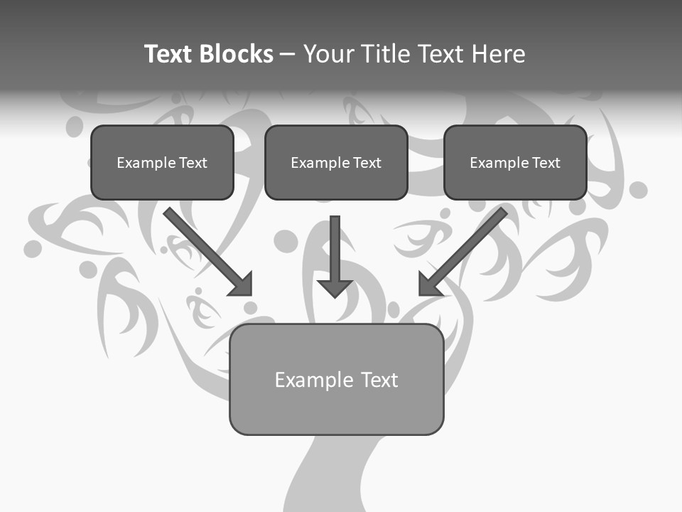 Genealogical Community Ancestor Chart PowerPoint Template
