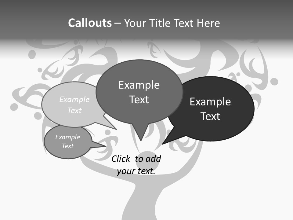 Genealogical Community Ancestor Chart PowerPoint Template